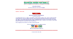 Desktop Screenshot of bilingualbooks.com