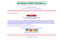 Tablet Screenshot of bilingualbooks.com